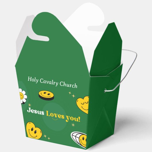  Jezus houdt van je gunstbox Bedankdoosjes (Open)