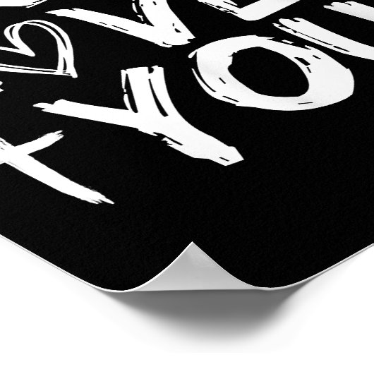 Jezus houdt van je in Jezus Poster (Hoek)