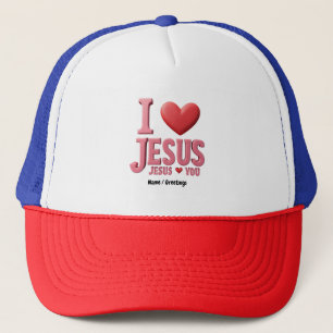 Jezus houdt van je, Jezus houdt van je, een Christ Trucker Pet