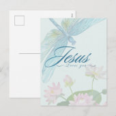 Jezus houdt van je kaart (Voorkant / Achterkant)