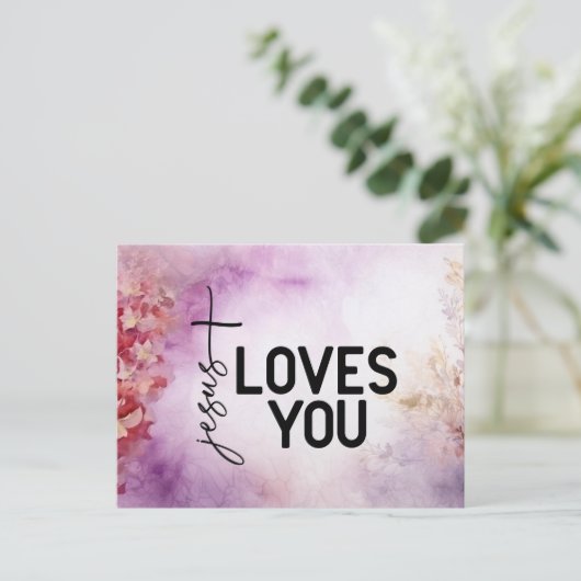 Jezus houdt van je kaarten (Staand voorkant)