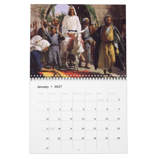 Jezus houdt van je kalender (Jan 2027)