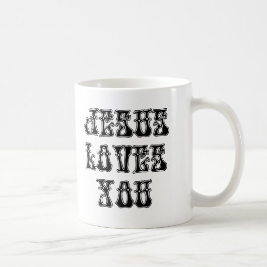 Jezus houdt van je koffiemok (Rechts)