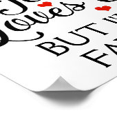 Jezus houdt van je, maar ik ben zijn favoriet poster (Hoek)