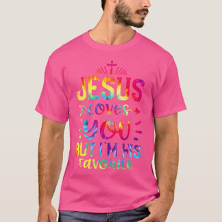 Jezus houdt van je, maar ik ben zijn favoriete str t-shirt