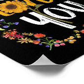 Jezus houdt van je met een rondbladerend Lijst Chr Poster (Hoek)