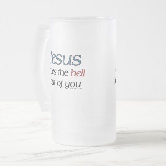 Jezus houdt van je Mokken (Voorkant links)