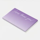 Jezus houdt van je! | paarse ombre post-it® notes (Schuin)