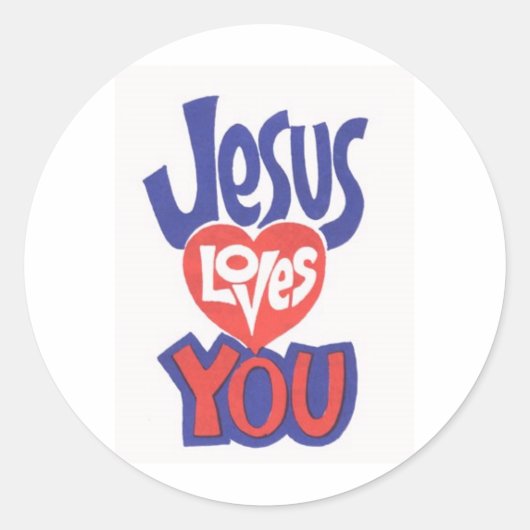 JEZUS-HOUDT-VAN-JE Stickers (Voorkant)