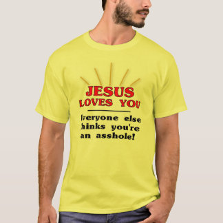 Jezus houdt van je... t-shirt