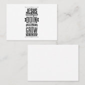 Jezus houdt van je visitekaartje (Voorkant / Achterkant)