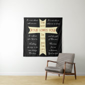 Jezus houdt van je wandkunst wandkleed (In situ)