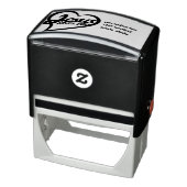 Jezus houdt van je  zelfinktende stempel (Product)