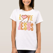 Jezus houdt van Jezus Shirt. T-shirt (Voorkant)