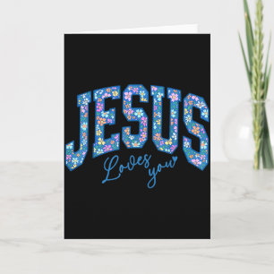 Jezus Houdt van Jou, Bijbel God Geloof Kerk Christ Kaart