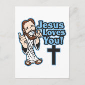 Jezus houdt van jou briefkaart (Voorkant)