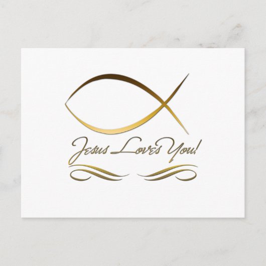 Jezus houdt van jou briefkaart (Voorkant)