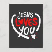 Jezus houdt van jou briefkaart (Voorkant)
