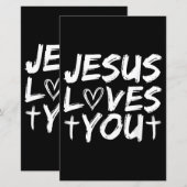 Jezus Houdt Van Jou I Jezus  (Voorkant / Achterkant)