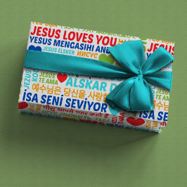  Jezus Houdt van Jou Inpakpapier