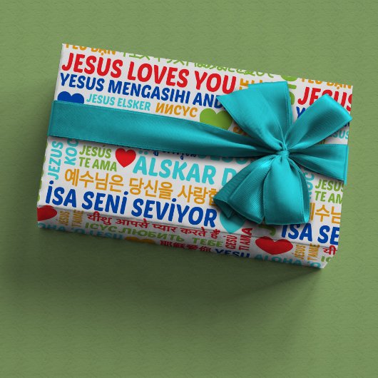  Jezus Houdt van Jou Inpakpapier