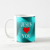 Jezus houdt van jou koffiemok (Links)