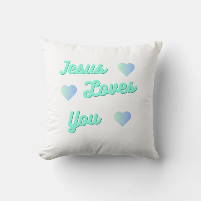 Jezus houdt van jou kussen (Voorkant)