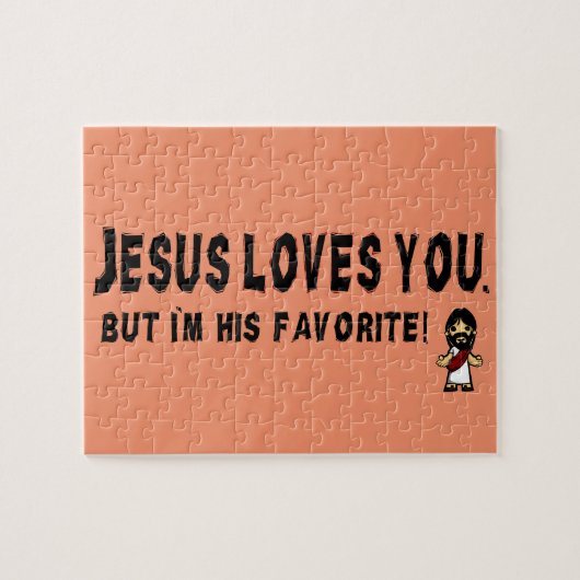 Jezus houdt van jou legpuzzel (Horizontaal)