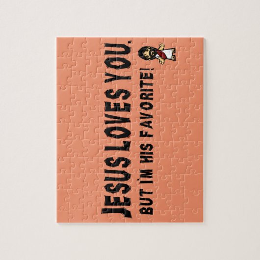 Jezus houdt van jou legpuzzel (Verticaal)