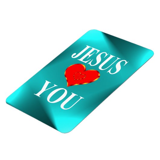 Jezus houdt van jou magneet (Linkerzijde)