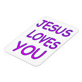 Jezus houdt van jou magneet (Linkerzijde)