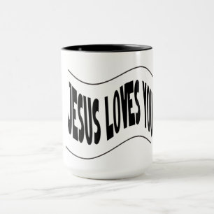 Jezus Houdt van Jou  Mok