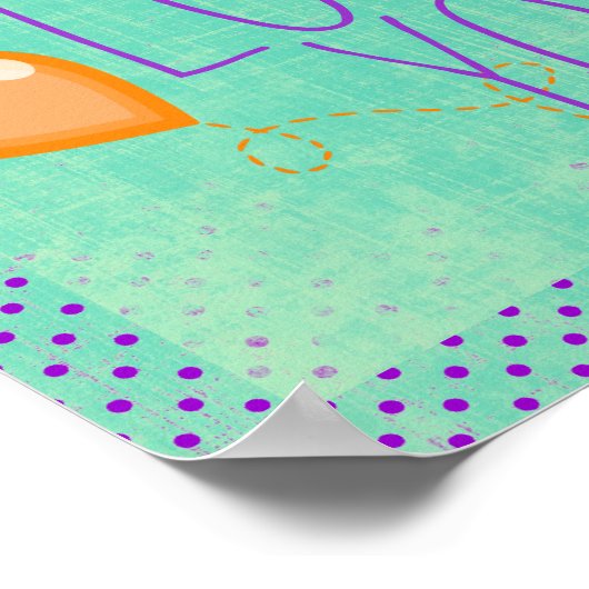 Jezus houdt van jou poster (Hoek)