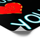 Jezus houdt van jou poster (Hoek)