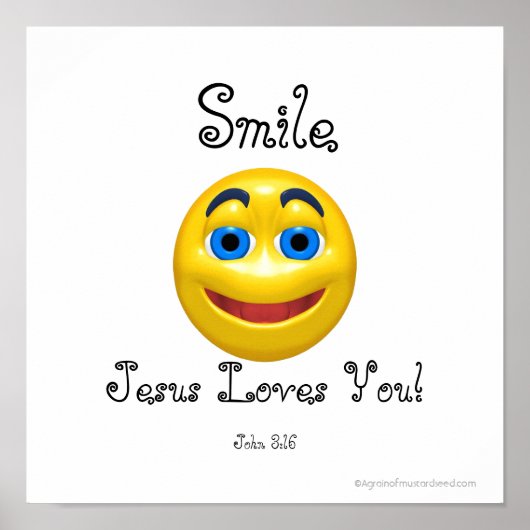 Jezus houdt van jou poster (Voorkant)