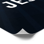 Jezus houdt van jou | Religieus kruis Poster (Hoek)