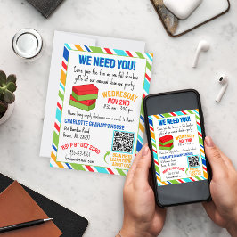 Jezus houdt van jou - Shoebox Party nodigt uit Kaart