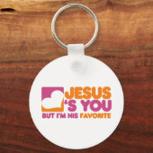 Jezus houdt van jou sleutelhanger (Voorkant)
