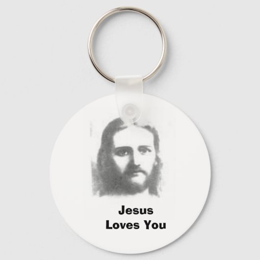 Jezus houdt van jou sleutelhanger (Voorkant)