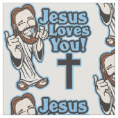 Jezus houdt van jou stof (Close Up)