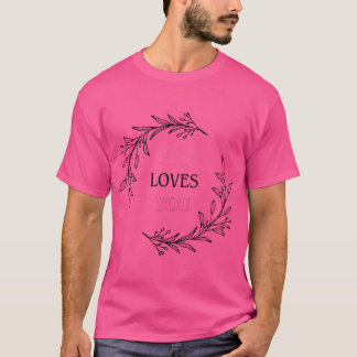 Jezus houdt van jou t-shirt