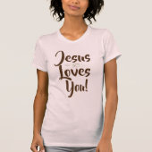 Jezus houdt van jou t-shirt (Voorkant)