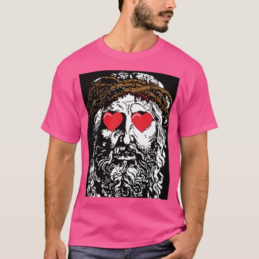 Jezus houdt van jou t-shirt (Voorkant)