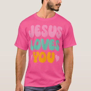 Jezus houdt van jou t-shirt