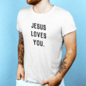 Jezus houdt van jou t-shirt