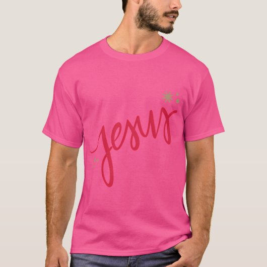 Jezus houdt van jou t-shirt (Voorkant)