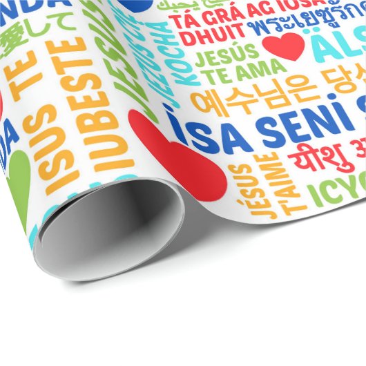 Jezus houdt van jouw talen die papier verpakken (Rol Hoek)