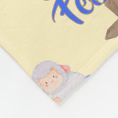 Jezus houdt van me baby deken (Hoek)