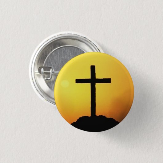 Jezus houdt van me Button (Voorkant /achterkant)
