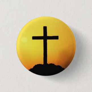 Jezus houdt van me Button